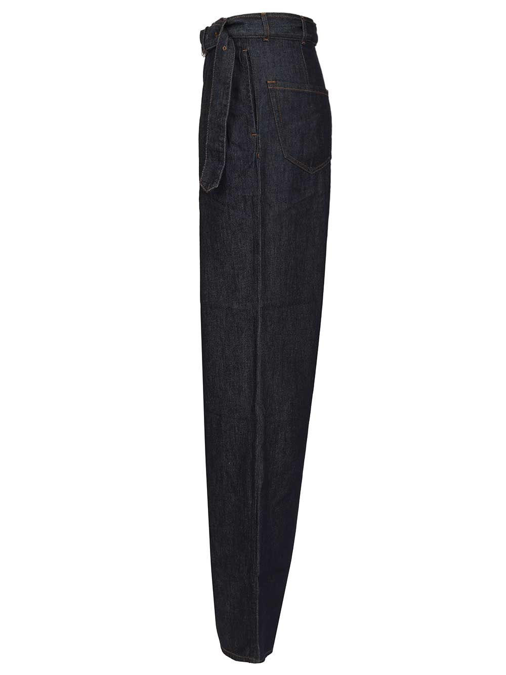 Dries Van Noten Long Trousers - Blue | 325fa78fcfb022413c97c25ca513132496776bd6
