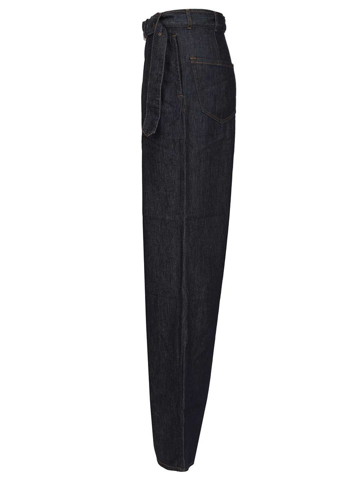 Dries Van Noten Long Trousers - Blue | 325fa78fcfb022413c97c25ca513132496776bd6
