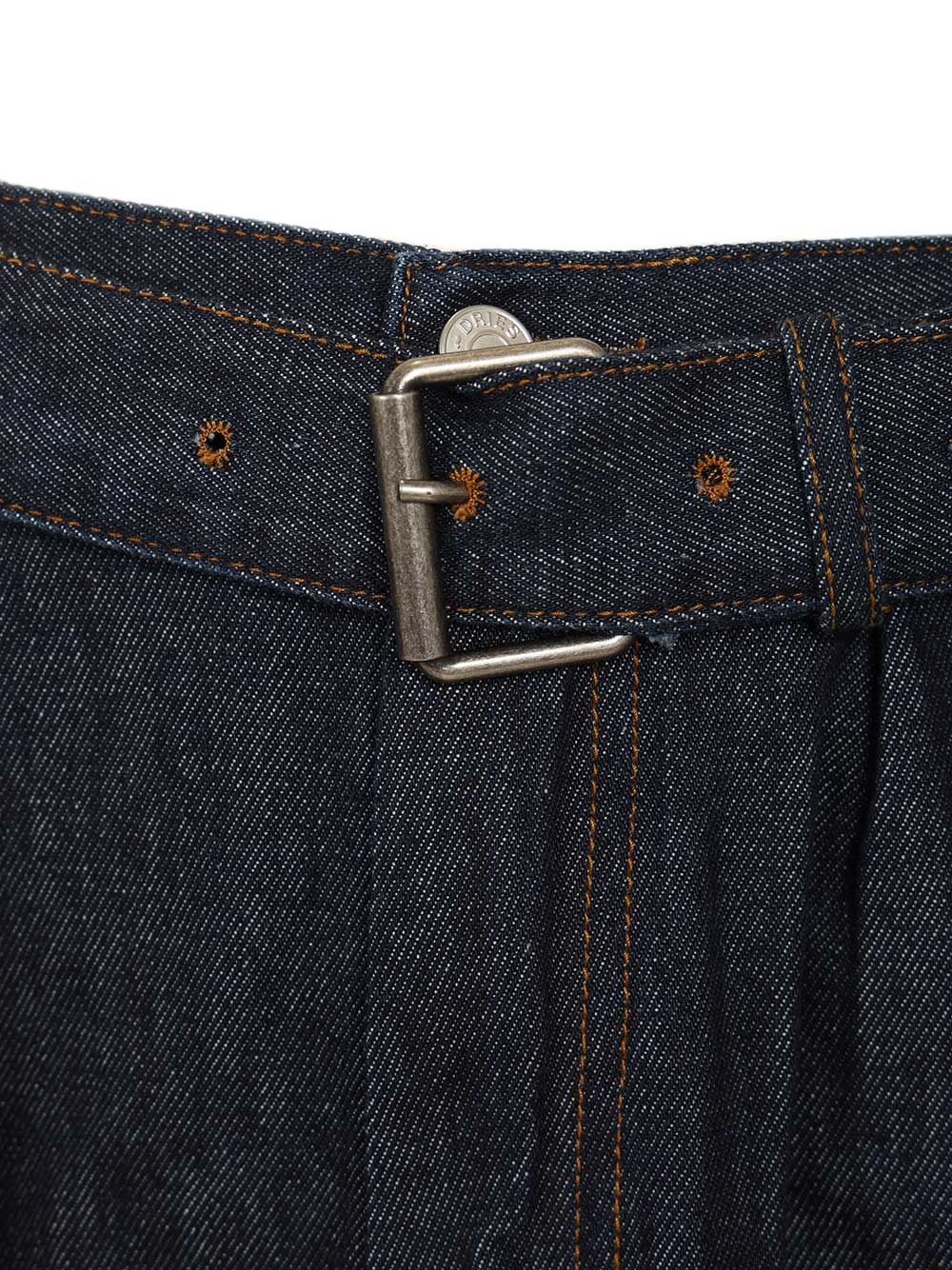 Dries Van Noten Long Trousers - Blue | fba93df359ac2ef51ca9aeb9cf56ac9989273388
