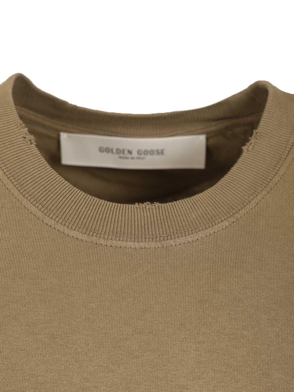 Golden Goose Deluxe Brand Cotton Jersey T-Shirt - Brown | a1f91c3b58554356af8d391d3e698f50494308f4