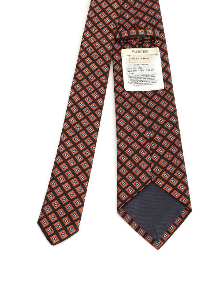 Valentino Garavani Vlogo Tie Ties And Bow Ties - Red | 8f568b3b09e71f22fdc7028206fd61ffad587ff4