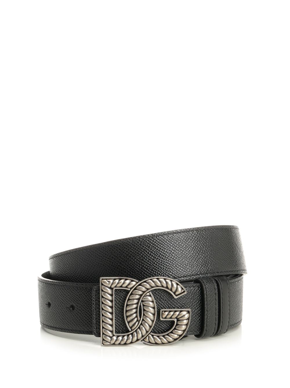 Dolce & Gabbana Black Calfskin Belt Belts - Black | 93b5697b0ab16f8399fd9b9ca6e388ce208fb6e5