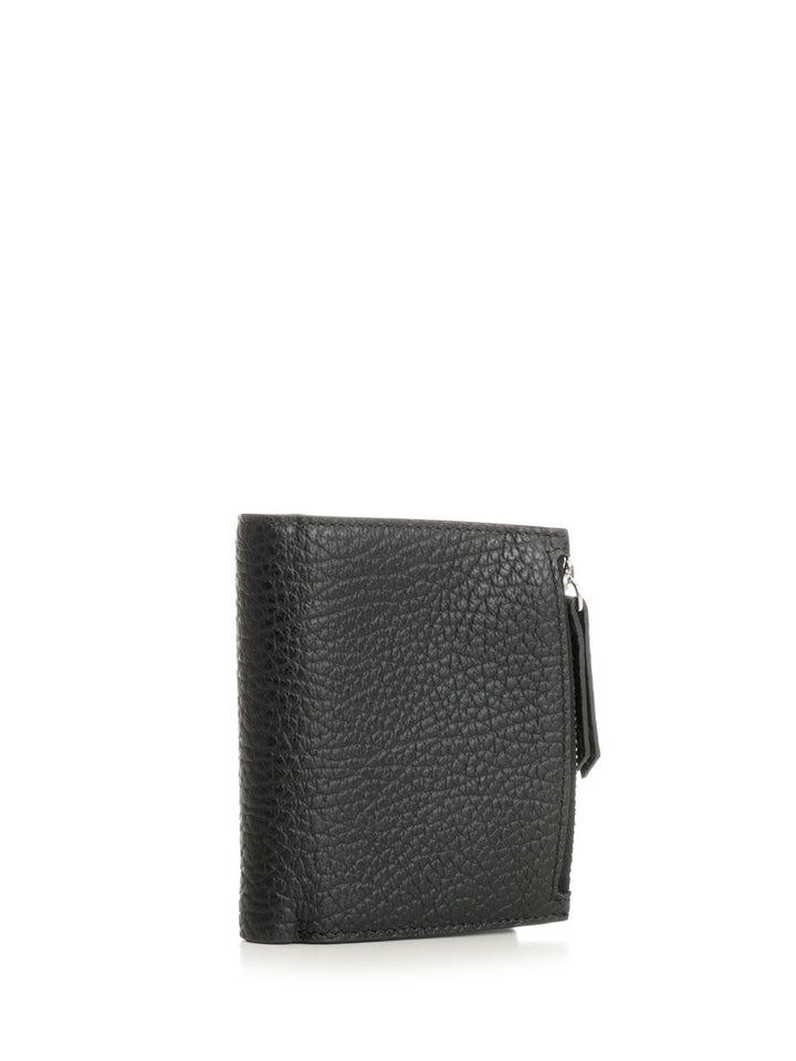 Maison Margiela Leather Wallet Wallets - Black | b42dffe3924dd1f3469e660d2e19c1276f9cc52d
