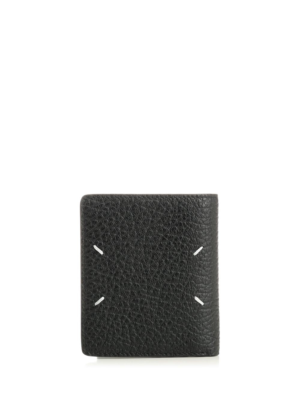 Maison Margiela Leather Wallet Wallets - Black | f95833a0d800e089f1ede2fc0125a008263ab2b9