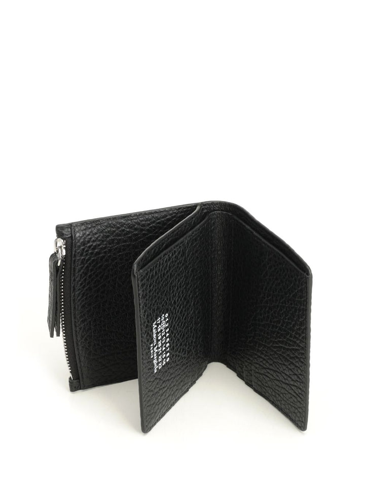 Maison Margiela Leather Wallet Wallets - Black | a4340da23e94646b282d948bfa205ffa02b138a4