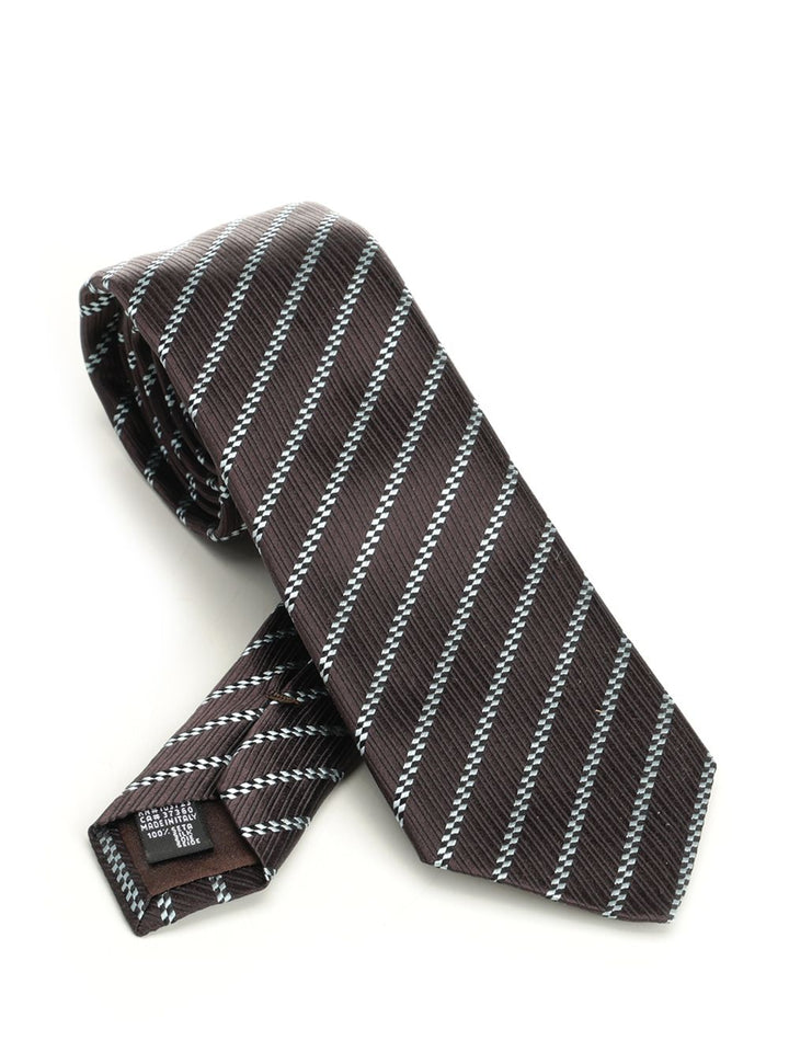 Giorgio Armani Silk Tie Ties And Bow Ties - Brown | 3c155f897d7a451bc6d0bc3e4eaafc2b2900a175