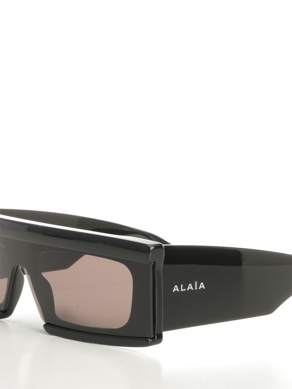 AlaÏA Mask Sun Glasses - Black | d8f1c3c76bbcb443683c4e2c84f17f3bc5fa3a40
