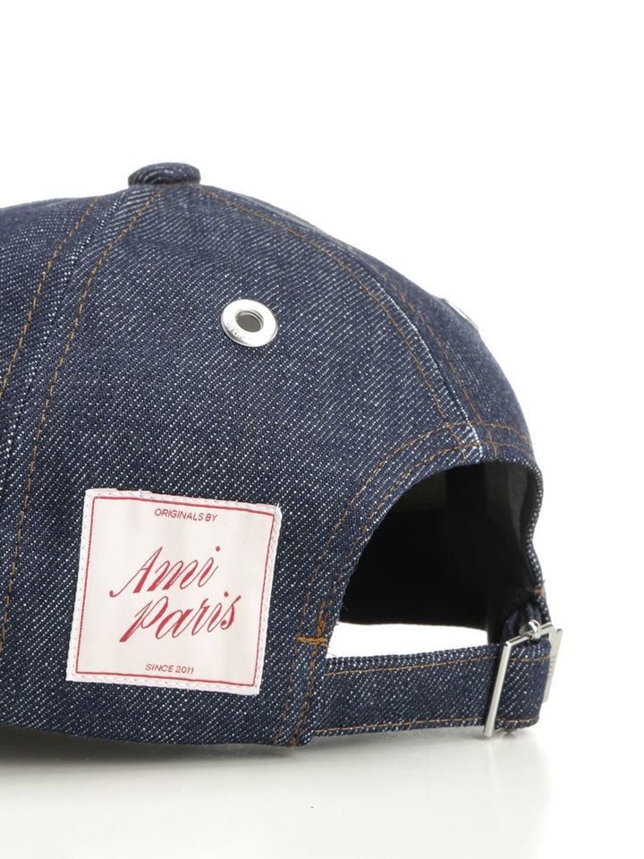 Ami Ami Paris Baseball Cap Hats - Blue | cb0ff4f15c0482cd566a68a9d2f9b8ddf6cf30f5