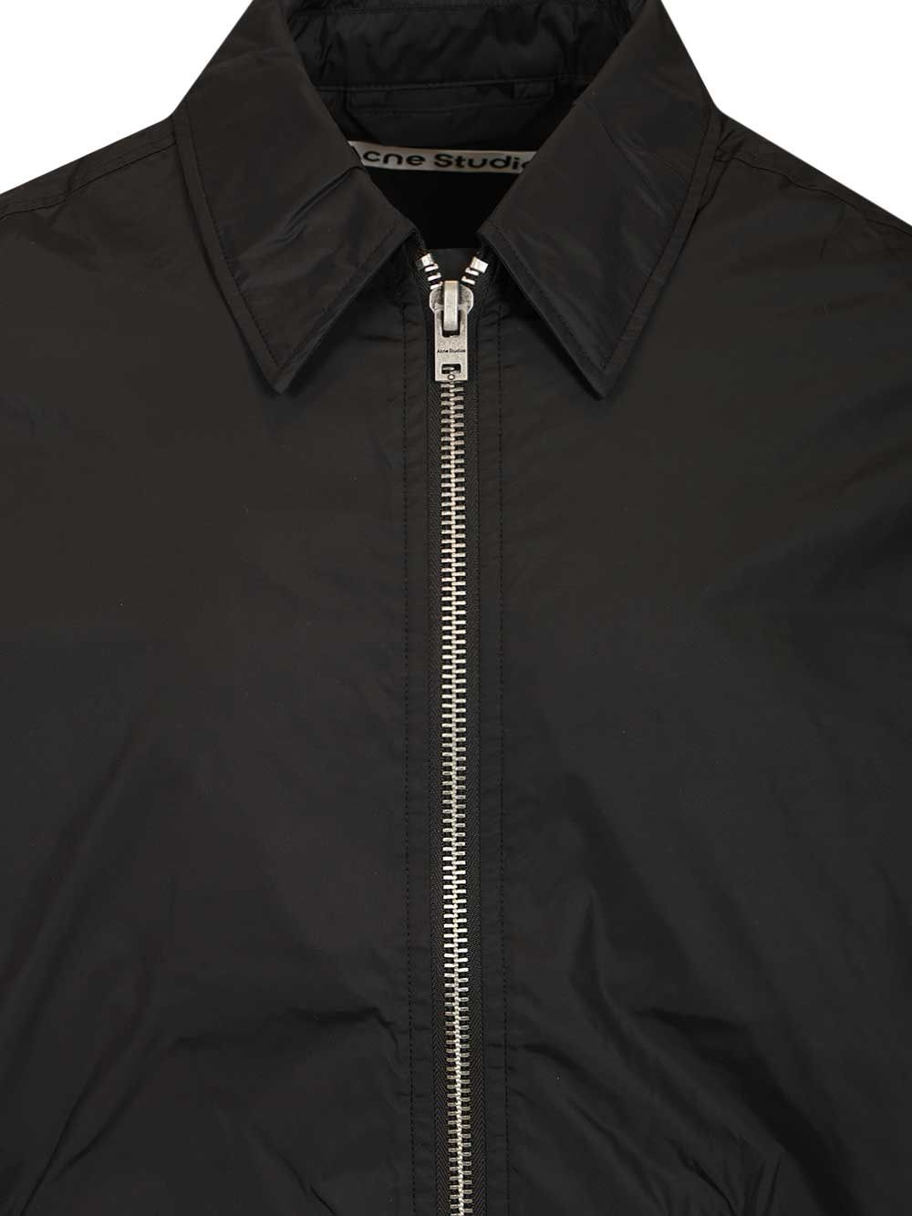 Acne Studios Collared Jacket Jackets - Black | d9a6a58b2d5347238779cd18d6cf4860d4617c8a