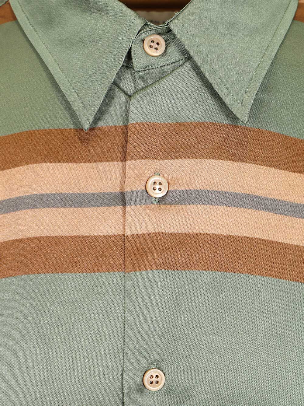 Dries Van Noten Short-Sleeved Shirt Shirts - Green | 4d1d868d3eebf38dc3667c043e7dd21a32ba4c70