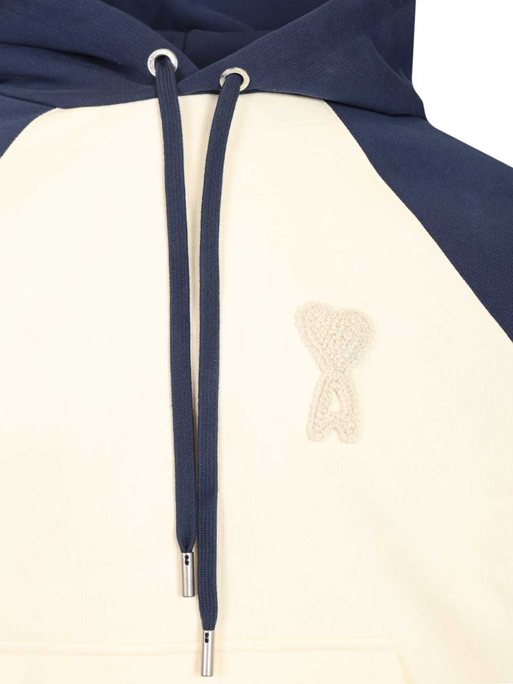 Ami Ami De Coeur Hoodie Sweatshirts - White | f92f0fdac6f5f74dbf42a5d8977ea3ea693b2693