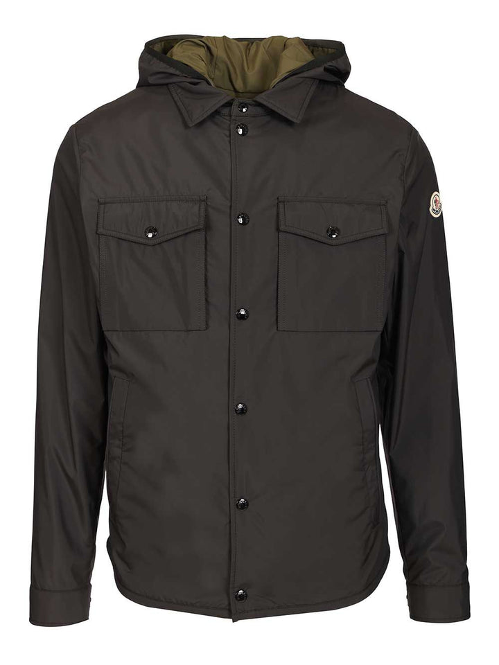 Moncler Chirano Shirt Jacket Jackets - Black | 62558c709677971cc0001b62d4d653a85c005a62
