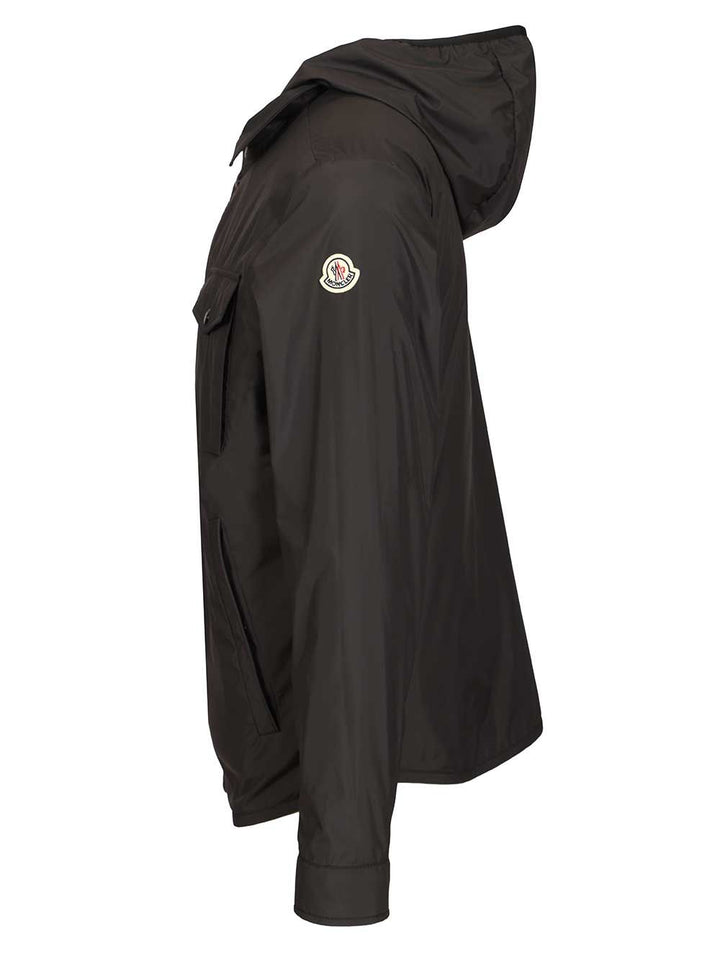 Moncler Chirano Shirt Jacket Jackets - Black | 862ce02d81e7332113e459fe347396430c126808