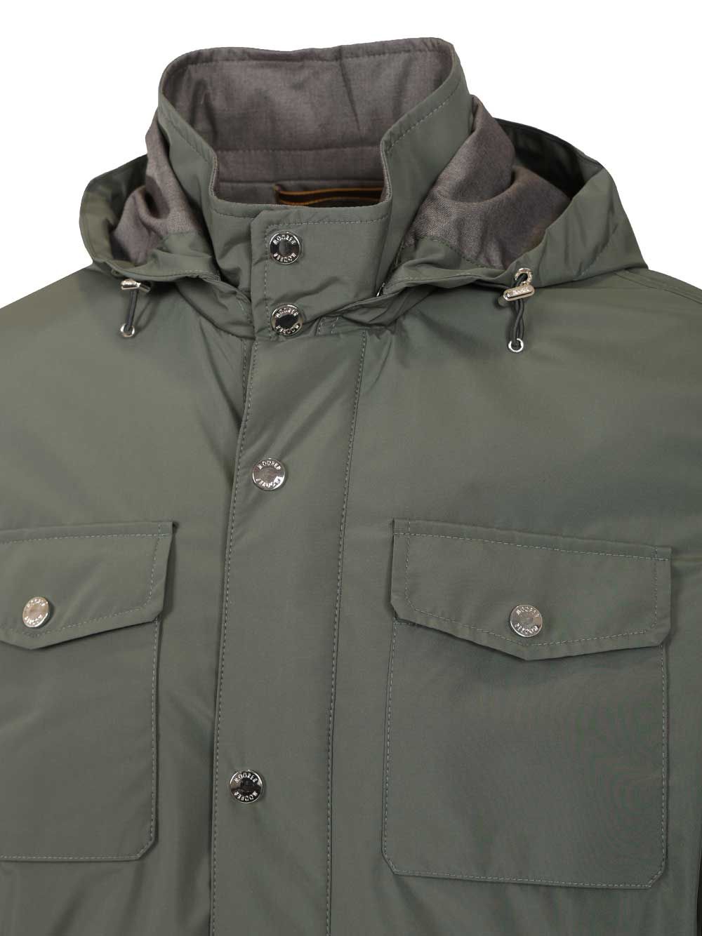 Moorer Fenzi Waterproof Jacket Jackets - Green | 469e5c124ec01169df546392f78375c17288808b