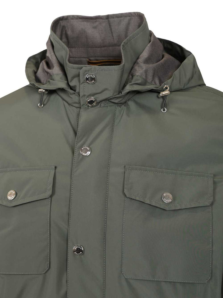 Moorer Fenzi Waterproof Jacket Jackets - Green | 469e5c124ec01169df546392f78375c17288808b