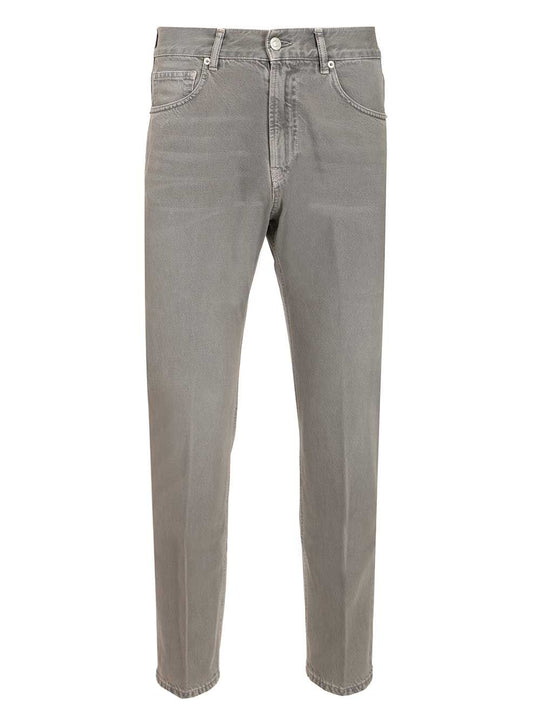 Five-Pocket Trousers Grey