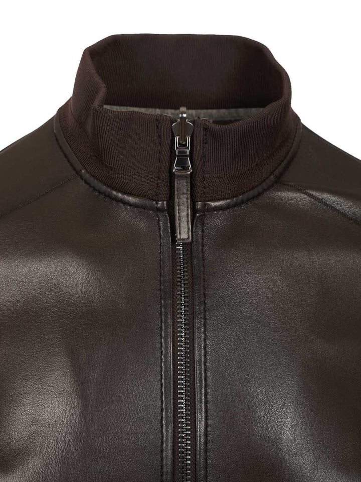 Al Duca D'Aosta Reversible Bomber Jacket Jackets - Brown | 11d4556a145fc79cb7252cb1100b8413ddd97c0e
