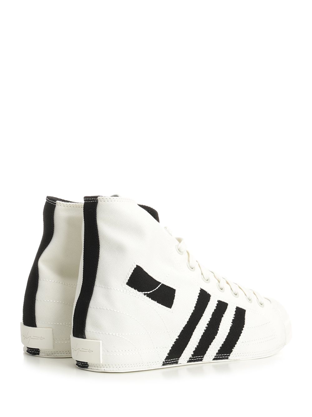 Adidas Y-3 Y-3 Nizza Hi Sneaker Sneakers - White | 48ff4dc44e6760b64876f8391602631c0ef2f240