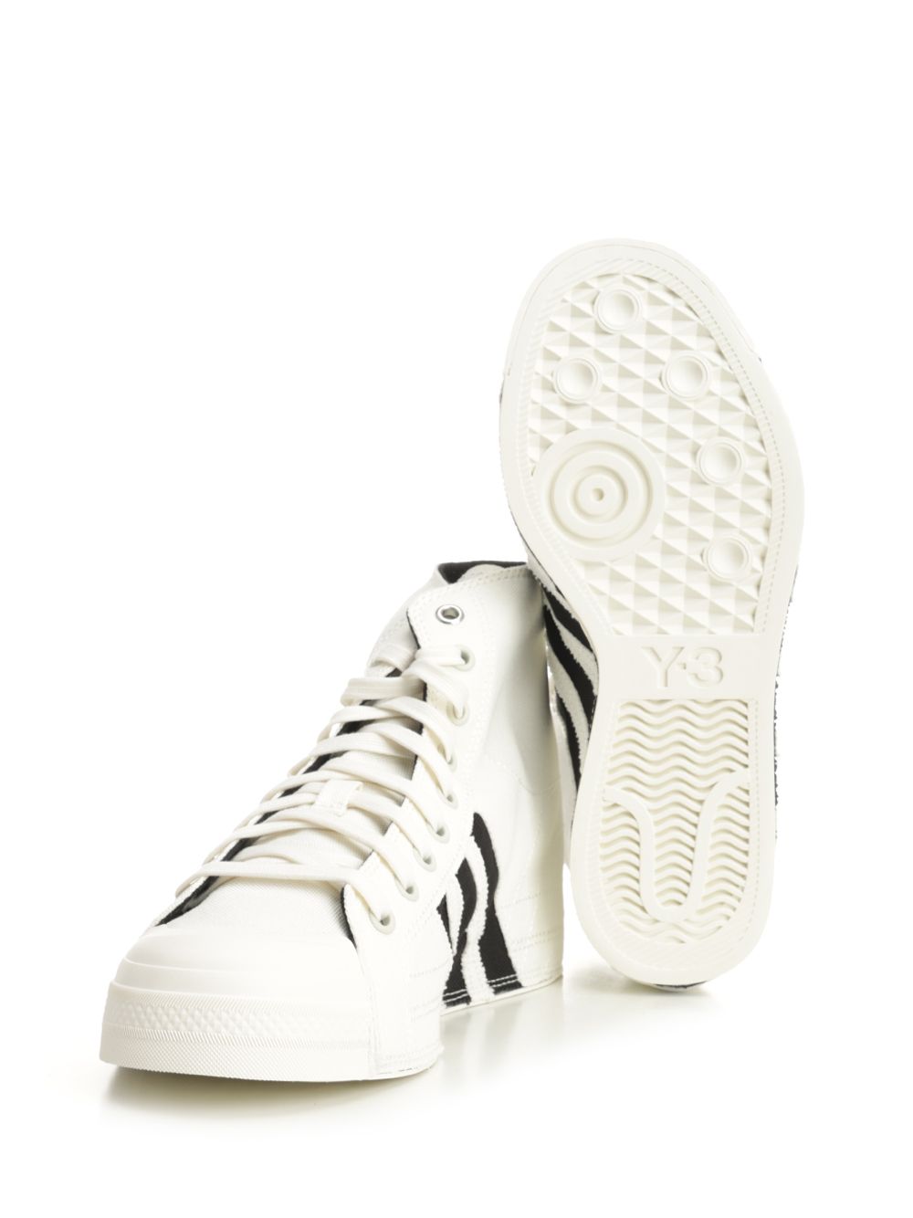 Adidas Y-3 Y-3 Nizza Hi Sneaker Sneakers - White | 9c4918cbc75a6c4675b5d5ca57b4850a601217e1