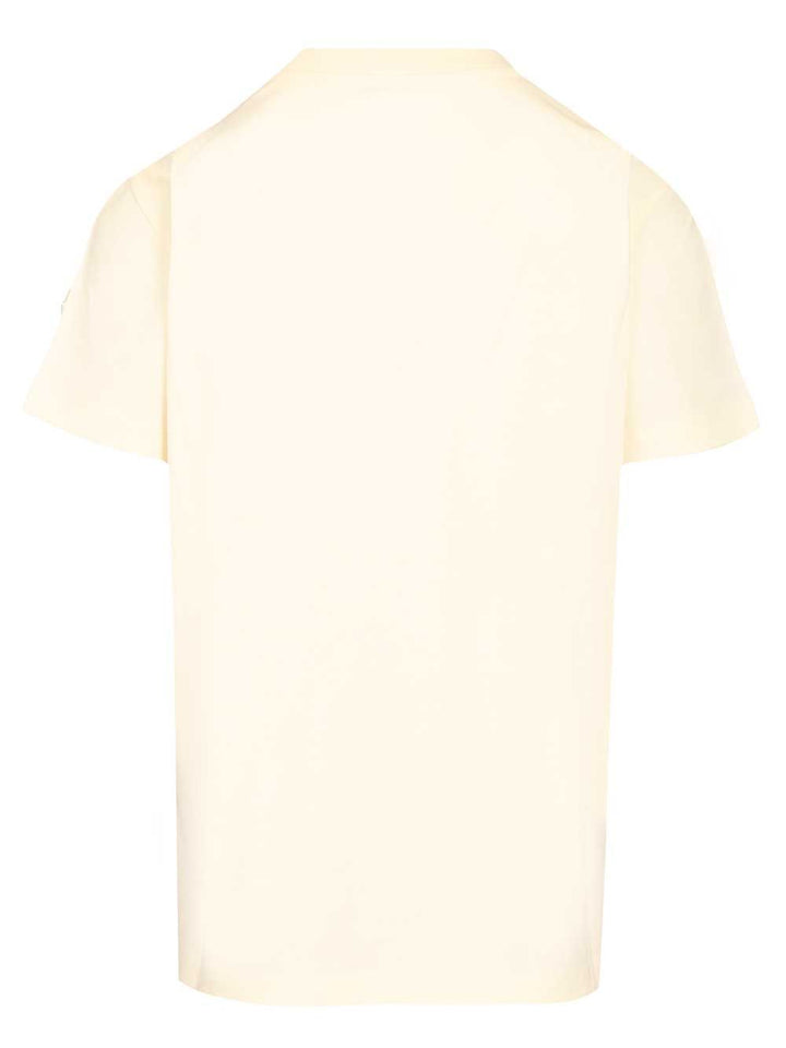 Moncler Cotton T-Shirt - White | 559f6184ccdcfcc525db56d24b1a36798ef4c643