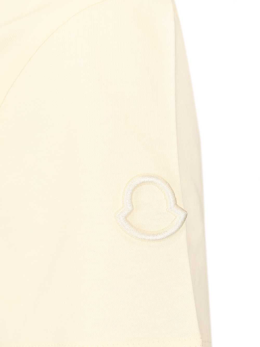 Moncler Cotton T-Shirt - White | 0f9961f5cf86c1102c2a2a04c70e4ee53b6d7807