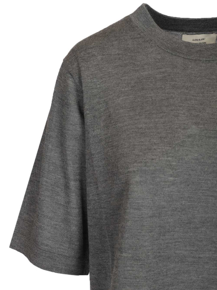 Loulou De Saison Nala Tops - Grey | d88733f2c934b7dc864cf94d78d6496746d12be0
