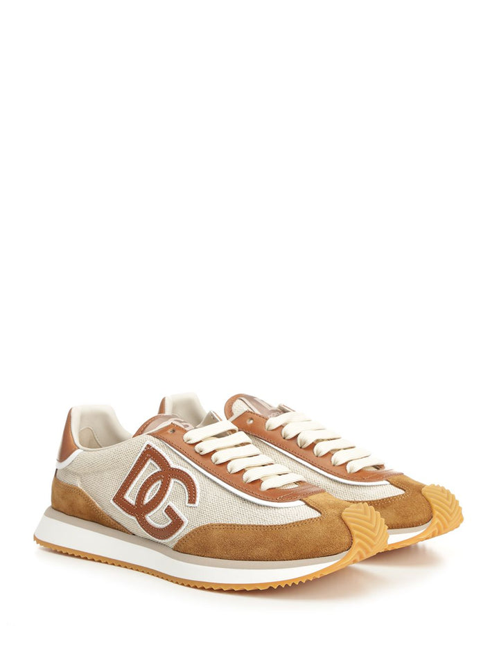 Dolce & Gabbana Dg Cushion Sneaker Sneakers - Grey | 370f622c5cd5aecbf096ccb7c706ff5258d10cd6