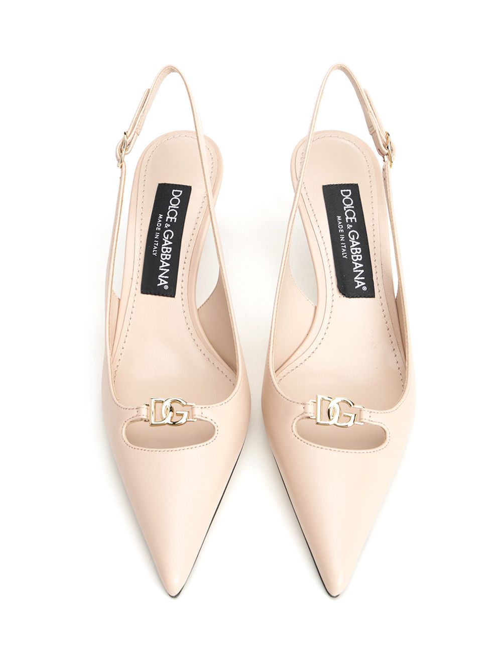 Dolce & Gabbana Slingback In Nappa Pumps - Rose | b4b4f0bfce9c282a8f75c62df2f5c7310864eb91