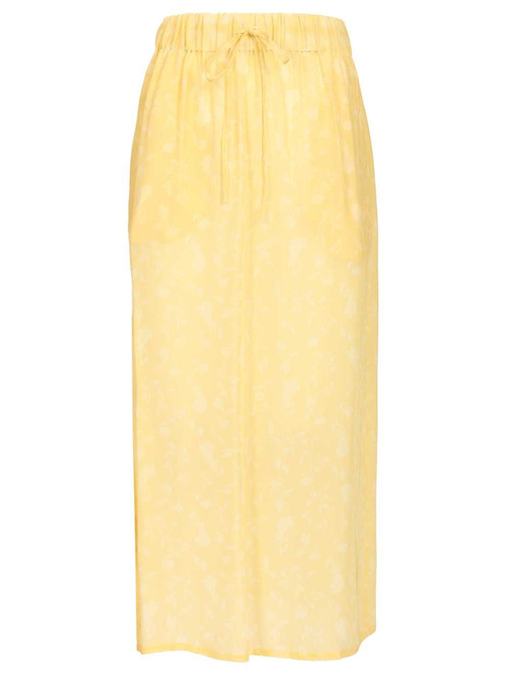 Grifoni Floral Skirt Skirts - Yellow | 9754e6a60c435d7e887e1552710215495dbd20bf