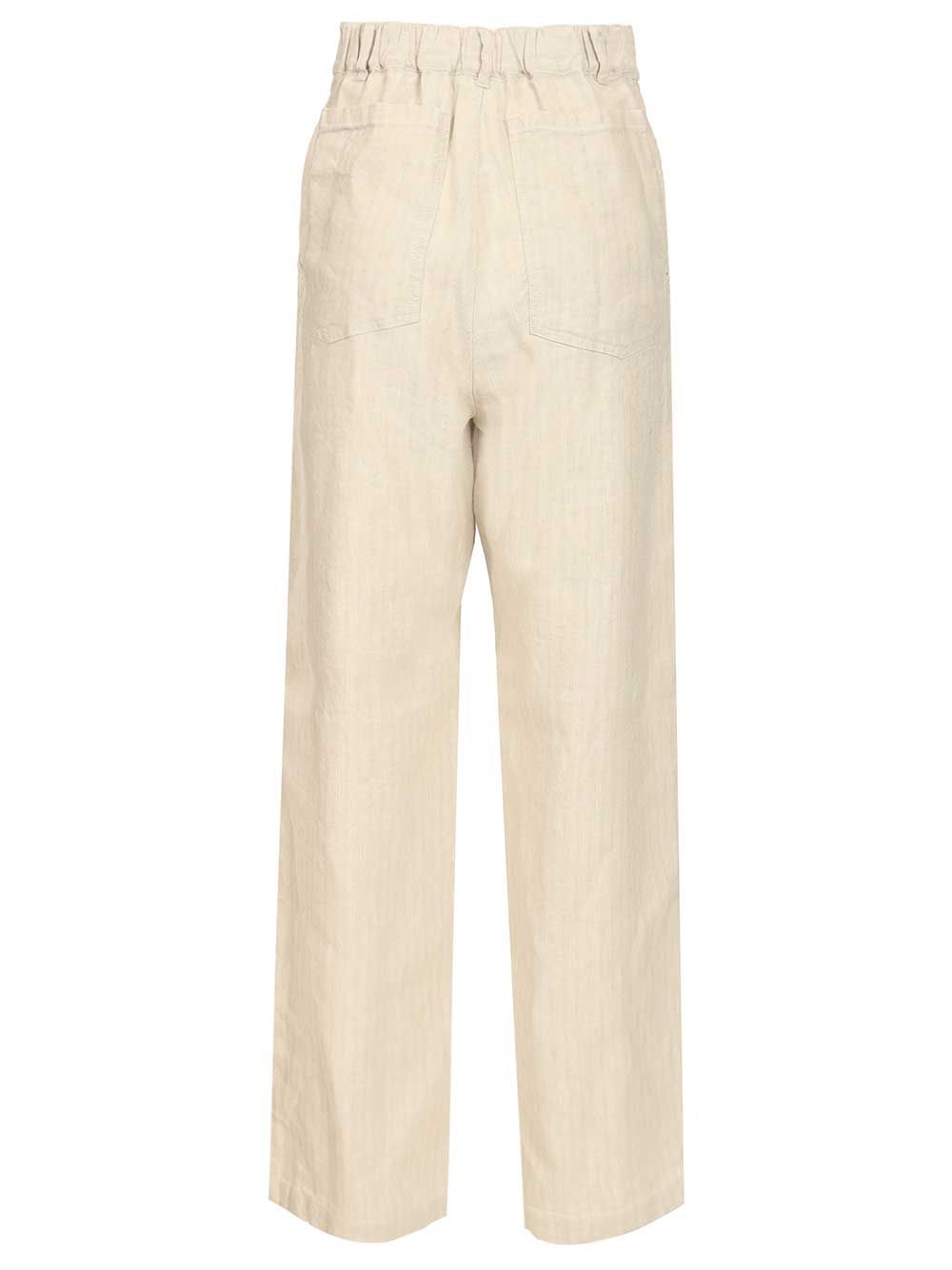 Barena Venezia Ida Tendon Trousers - Grey | 2bbed077625d326c81e9f26ea7b00decc3af45e1