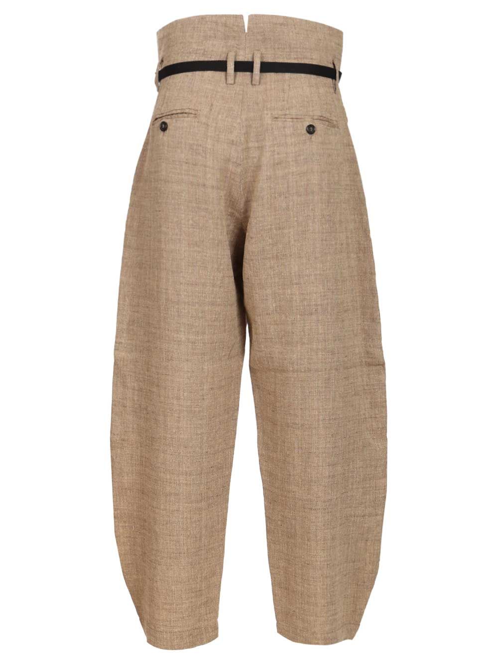 Barena Venezia Candiano Mozza Trousers - White | 112d9023442de0fd2eb67a09e0b3ee3d8a59f8f1