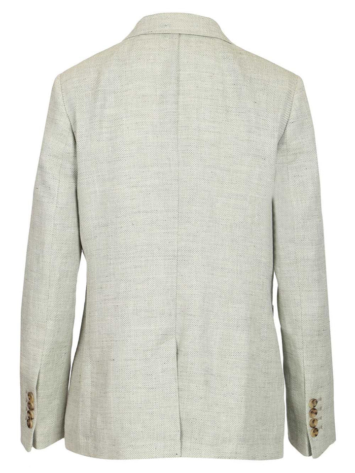 Latorre Double-Breasted Blazer Jackets - Grey | c90b8ab6a428118b74dfae687684909d8f0348c7