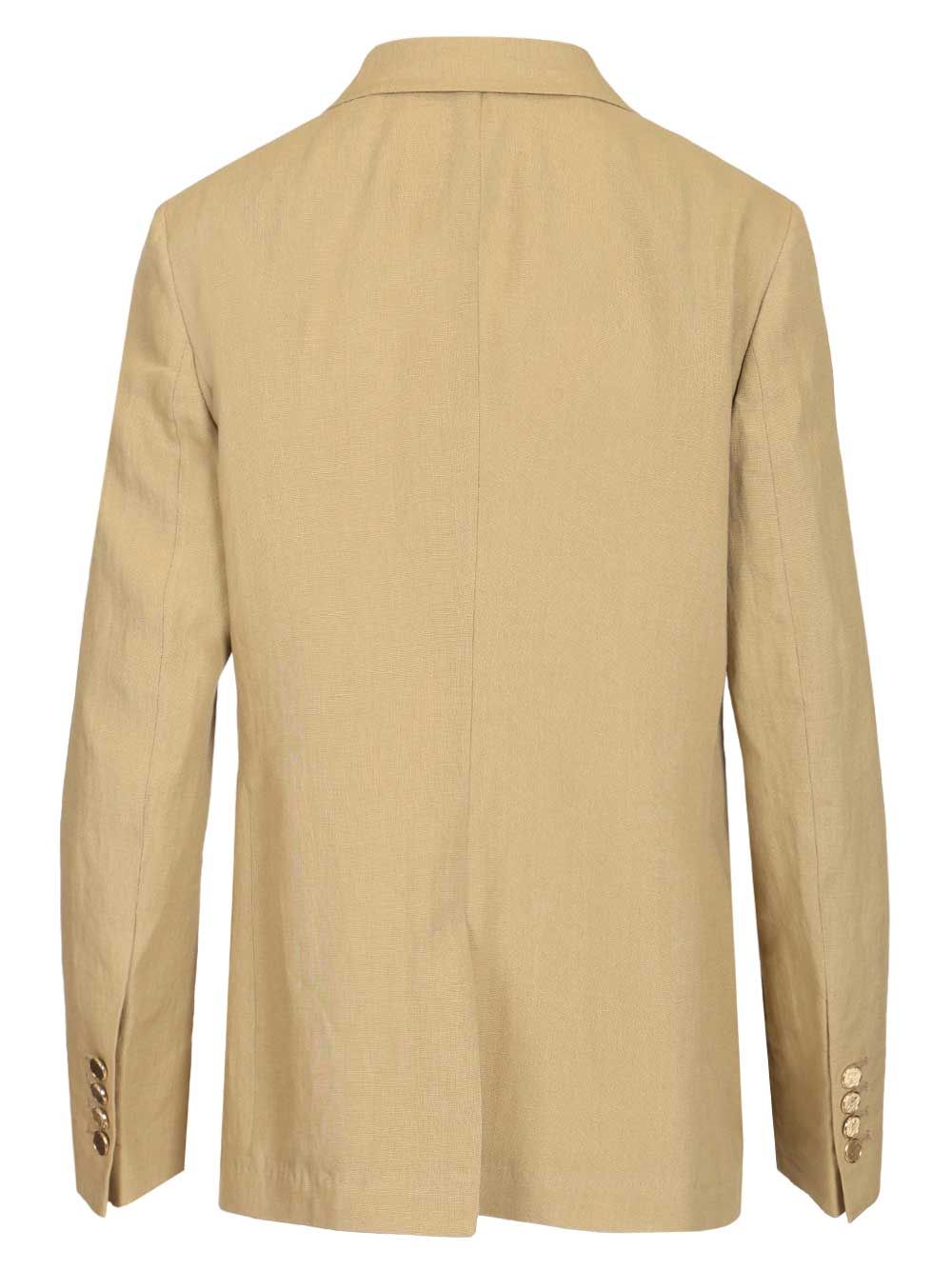 Latorre Linen Blazer Jackets - Beige | 443fcecf47ce63e95735d49e70fd6ff87e00c834