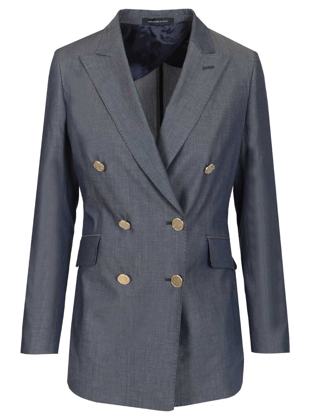 Latorre Double-Breasted Blazer Jackets - Blue | 1e12583ef59487346ff7fee54aa74e79be165f73