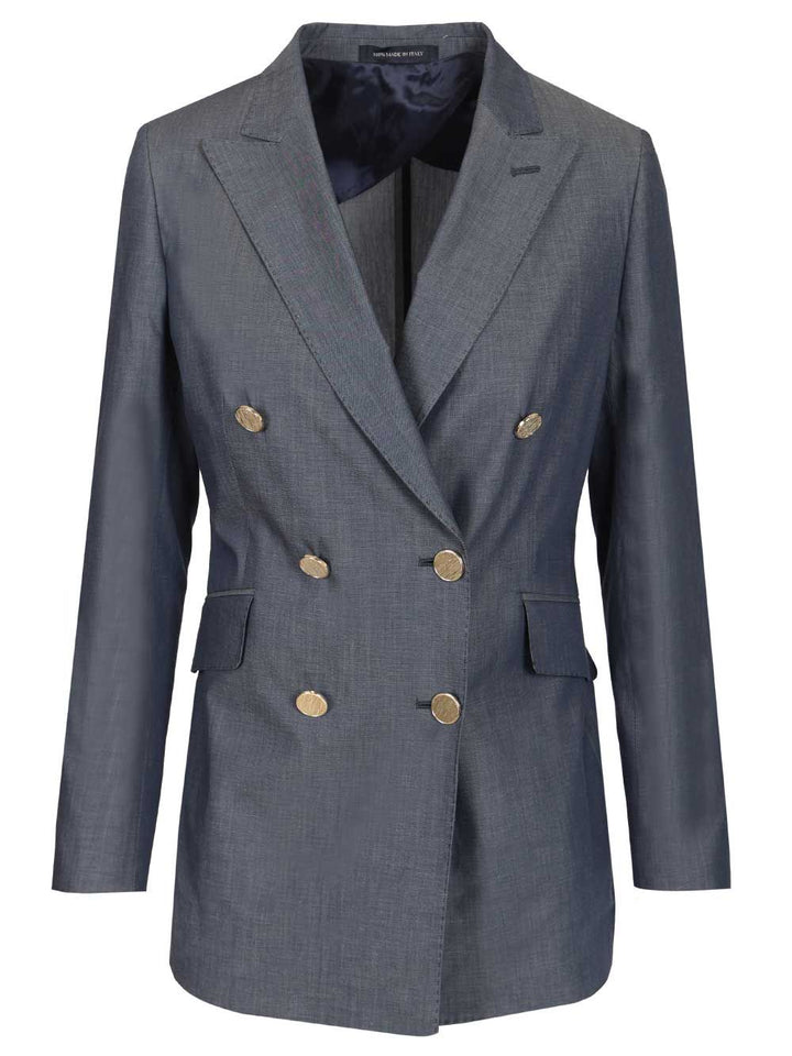 Latorre Double-Breasted Blazer Jackets - Blue | 1e12583ef59487346ff7fee54aa74e79be165f73