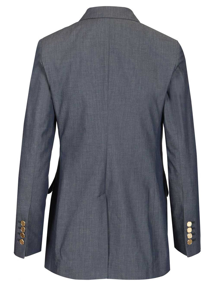 Latorre Double-Breasted Blazer Jackets - Blue | 5fab79a7431ad5bbf34055d7e12b9adb60ea8345