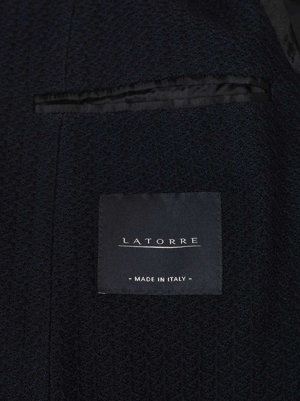 Latorre Cotton Blazer Jackets - Blue | 19a7b25eafbaa4429d831a759a425339d8f8eb42
