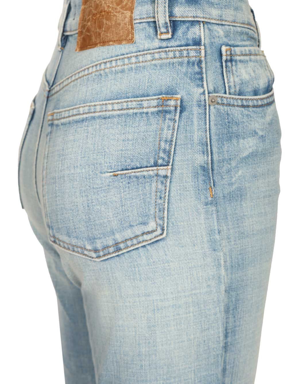 Grifoni Cigarette Jeans - Light blue | 6b2d7f73ebb3f93b5fa2e0febe7ed7f13fd1590a