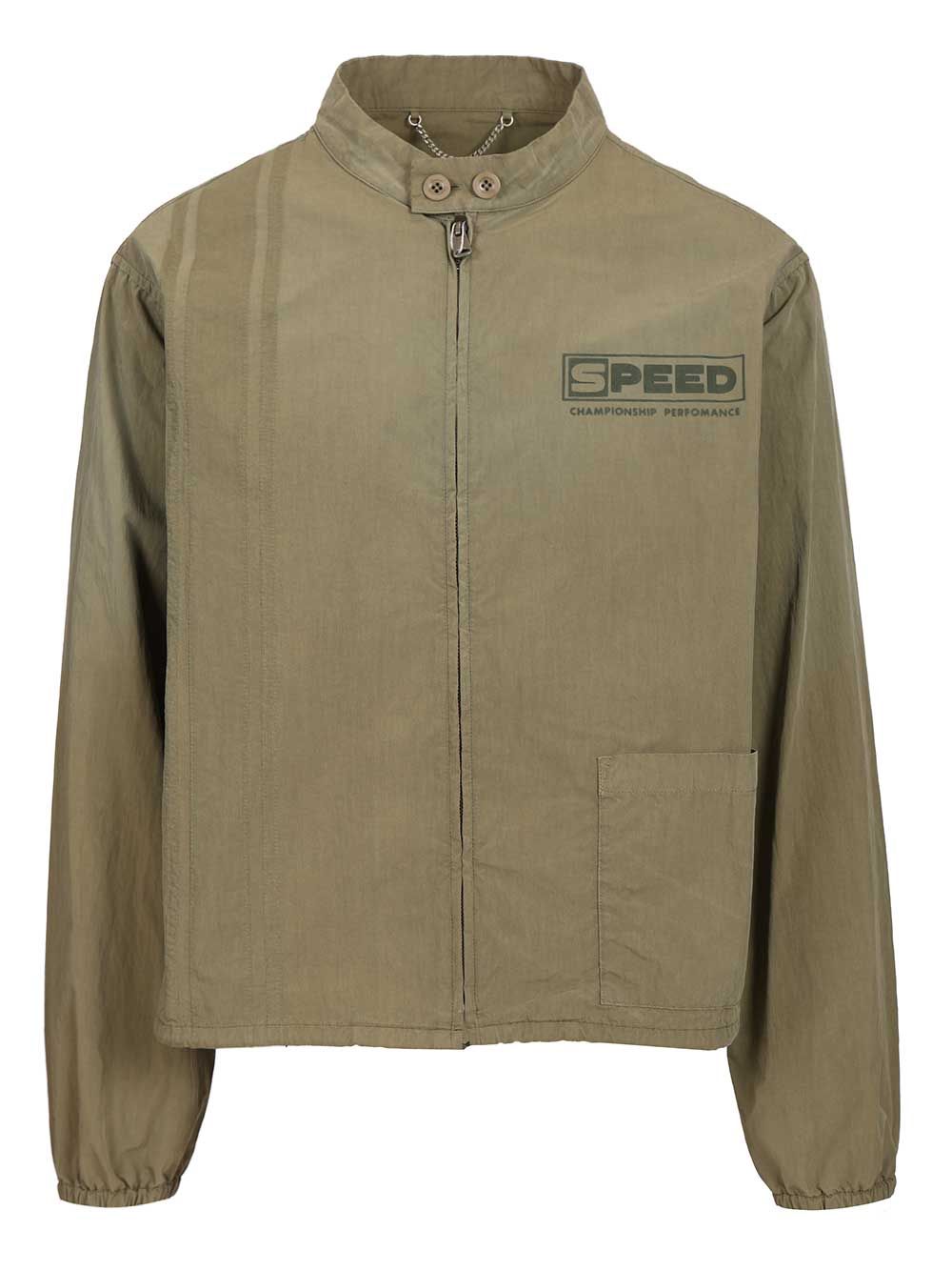 Maison Margiela Sports Jacket Jackets - Green | 97ee65ee79357ed757706a1148b3ee78fd4e4b9d