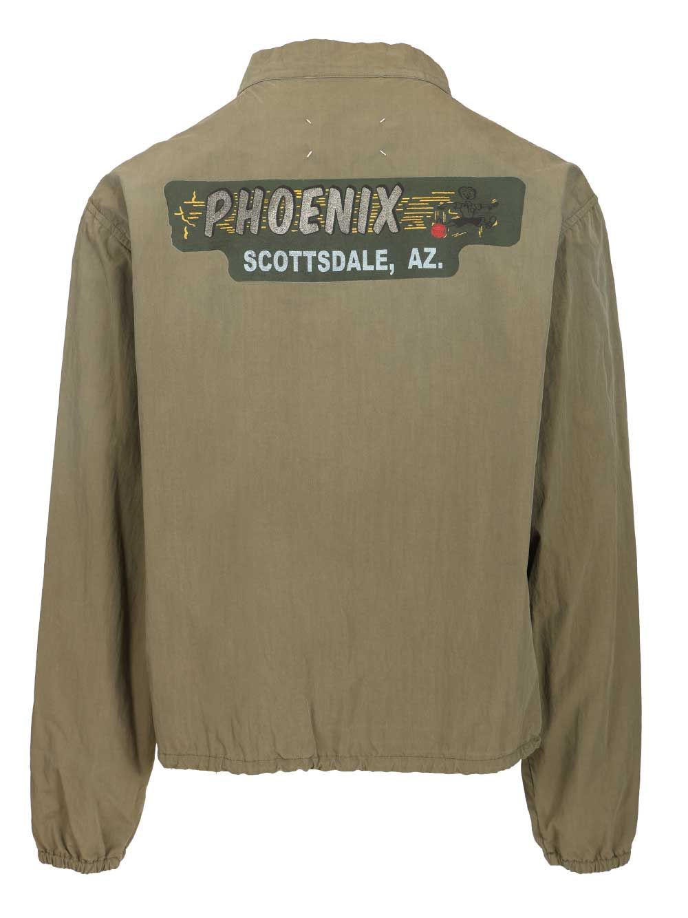 Maison Margiela Sports Jacket Jackets - Green | 5c381b6e0bcfe185fceb49900da9c31cfc6a7ba1