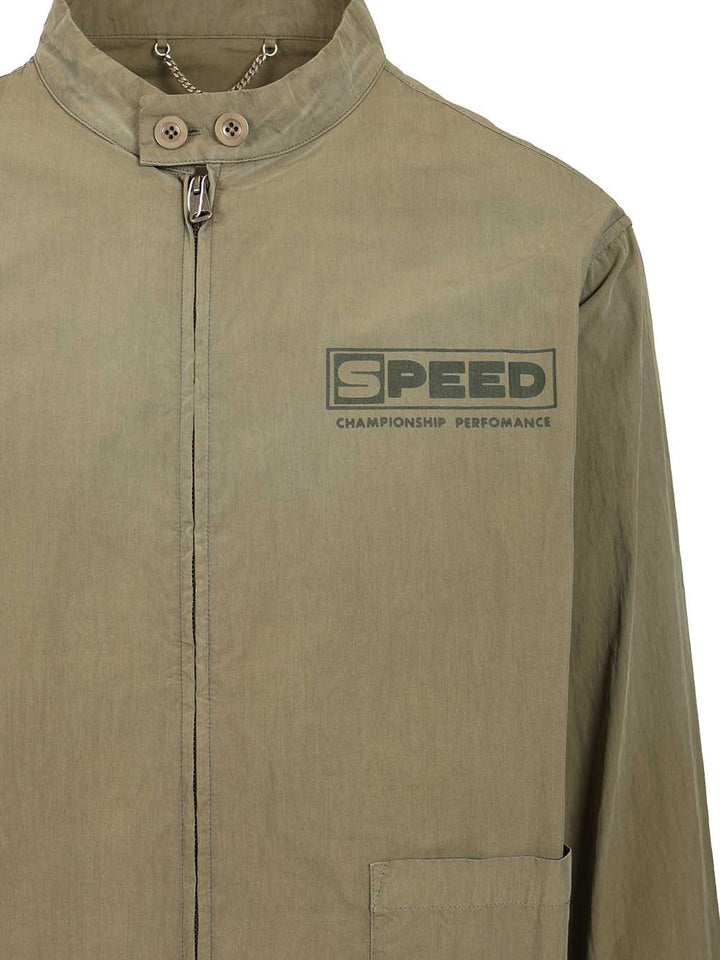 Maison Margiela Sports Jacket Jackets - Green | 74386403ed42464ce7206f65d455718a237fb924