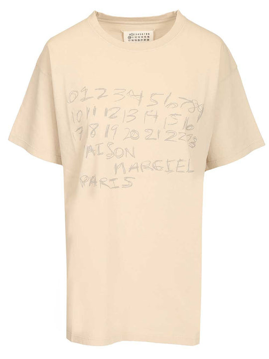 Numeric T-Shirt Beige