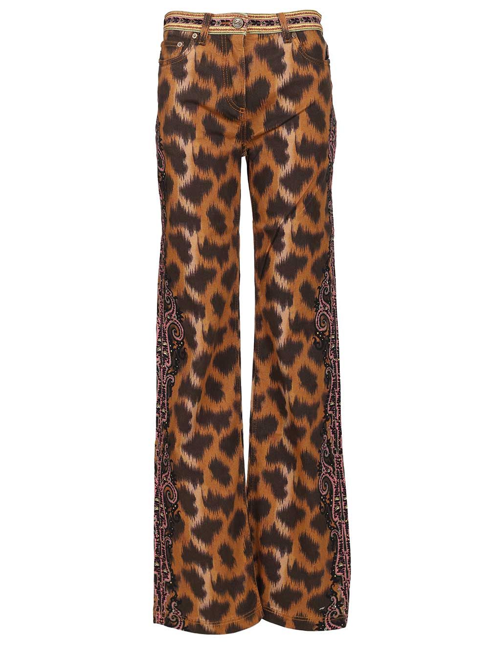 Etro Animalier Jean Jeans - Animalier | 8fb9ff8caa8984f674b420d048c75545d9c4aa53