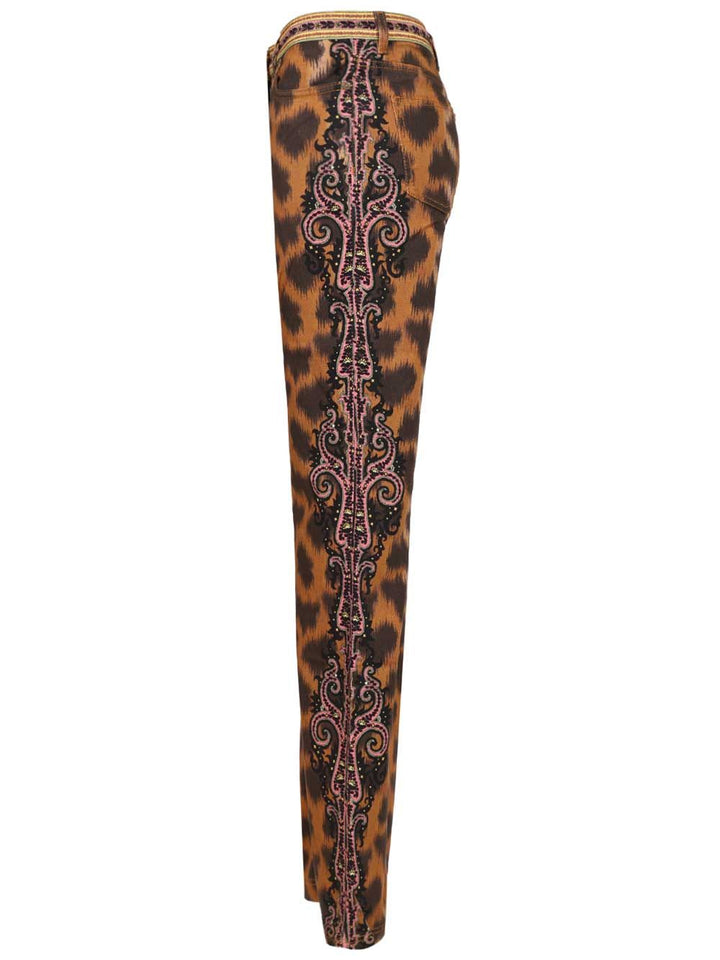 Etro Animalier Jean Jeans - Animalier | 7a01129247a74cf8b5f3e34e72777624416bc854