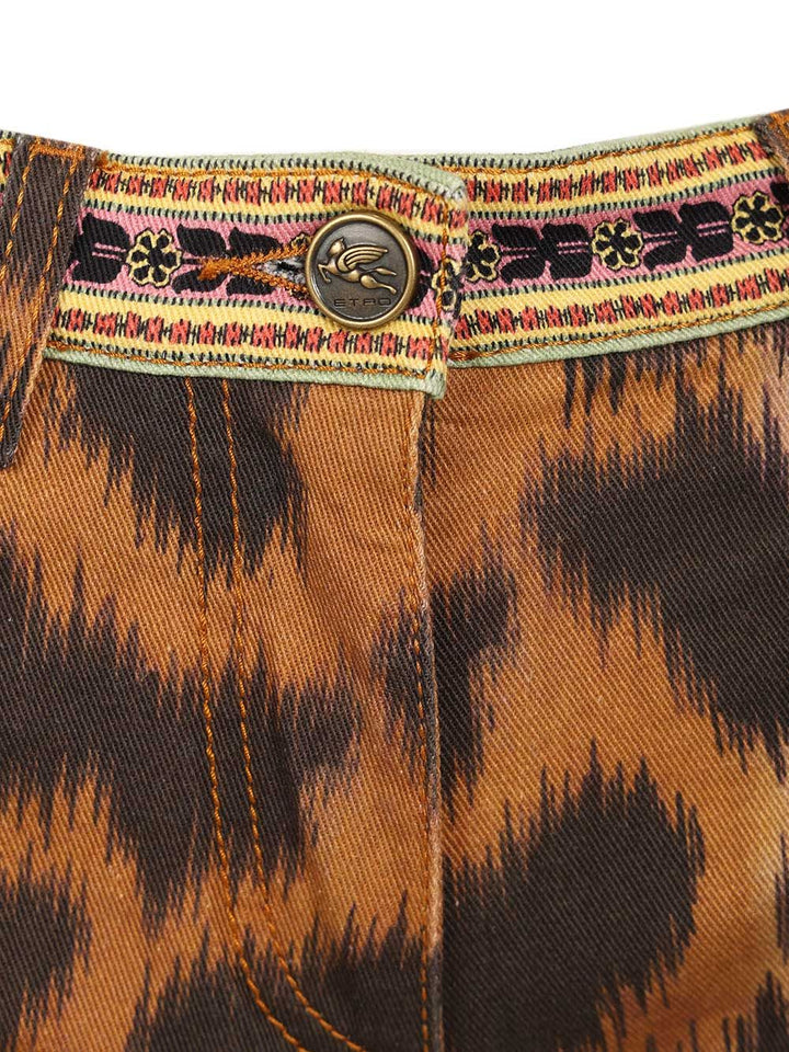 Etro Animalier Jean Jeans - Animalier | 6e042954ae5894c14cf9eaf3b4a138891e7721c0