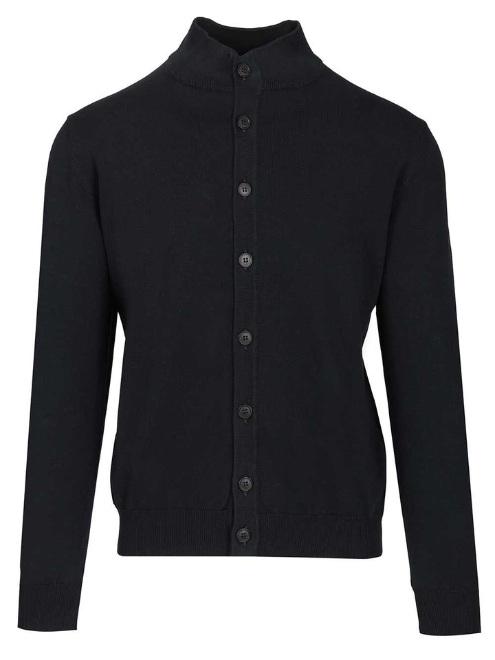 Al Duca D'Aosta Cotton Cardigan Knitwear - Blue | f31dd0ee60b58b4ed18ffda46aa5f4dc9758aea6