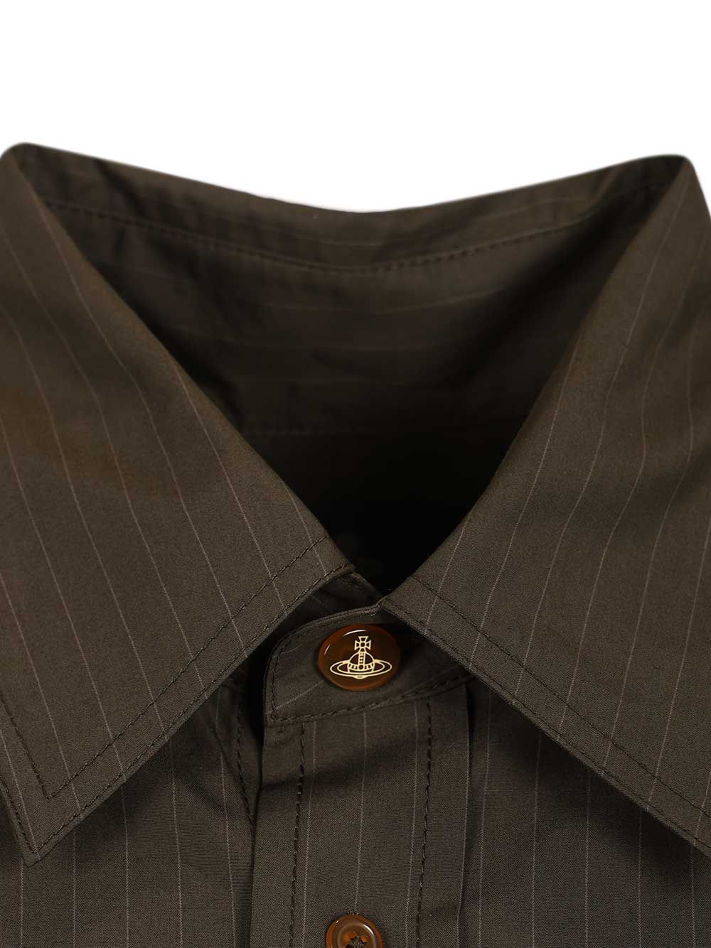 Vivienne Westwood Achilles Overshirt Shirts - Brown | 0e59f5573b6e09405e70e8f39e292b2c871acf40
