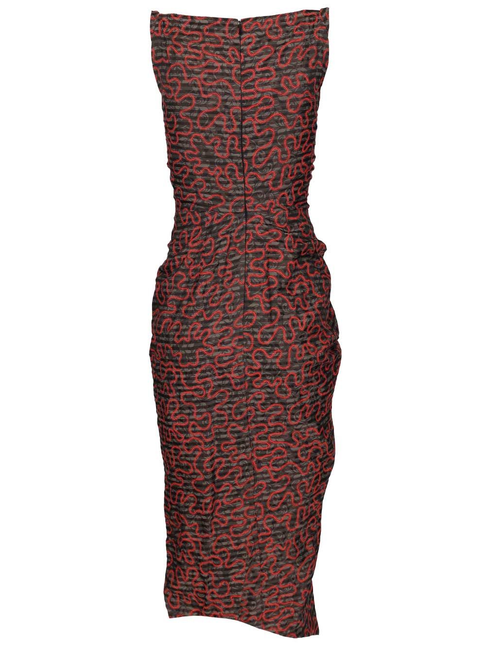 Vivienne Westwood Panther Sleeveless Dress Dresses - Multicolor | f3c1345deba566cb084249ca6faba14475f071cb