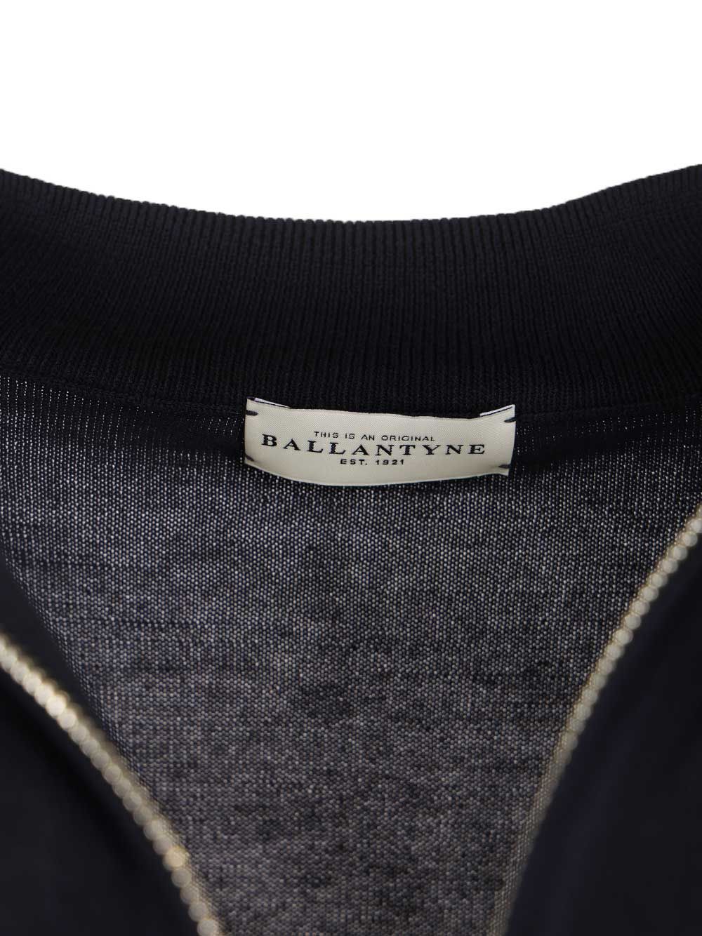 Ballantyne Cotton Cardigan Knitwear - Blue | b1b1b8051842af7c5ba2e574193a82b9d267cb2f