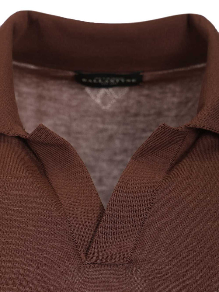 Ballantyne Slim Fit Polo shirt - Brown | be4844dc184406e02135d97fea4c1703f442dacf